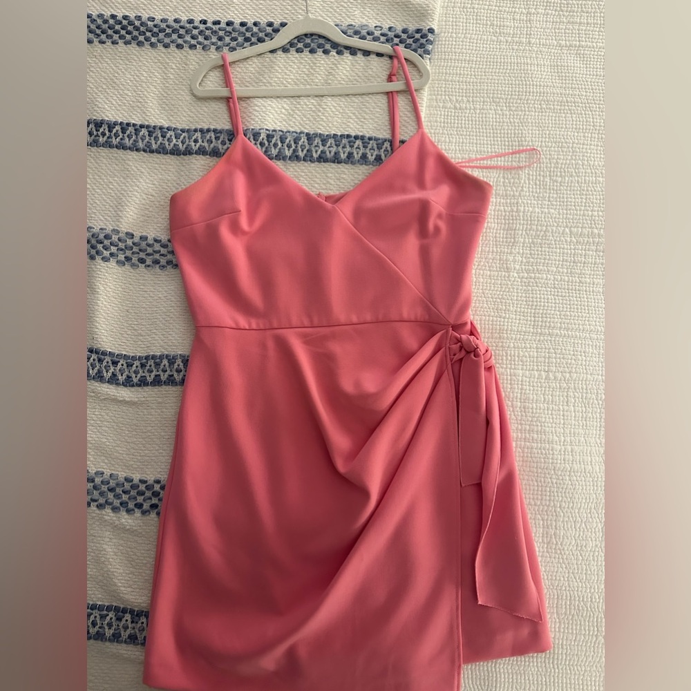French Connection Size 10 Pink Mini Dress